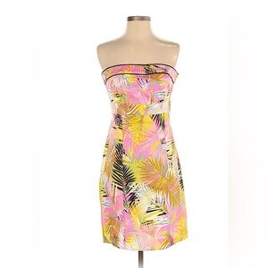 H&M Floral Strapless Dress NWT